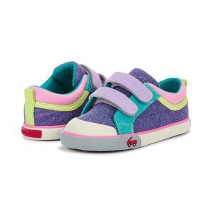 SEE AKI RUN, Robyne Sneakers for Kids Sz: 13.5 Purple Demin